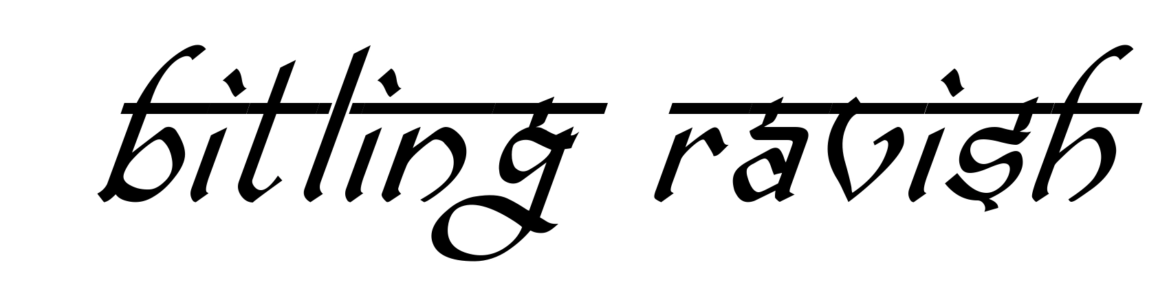 Bitling Ravish